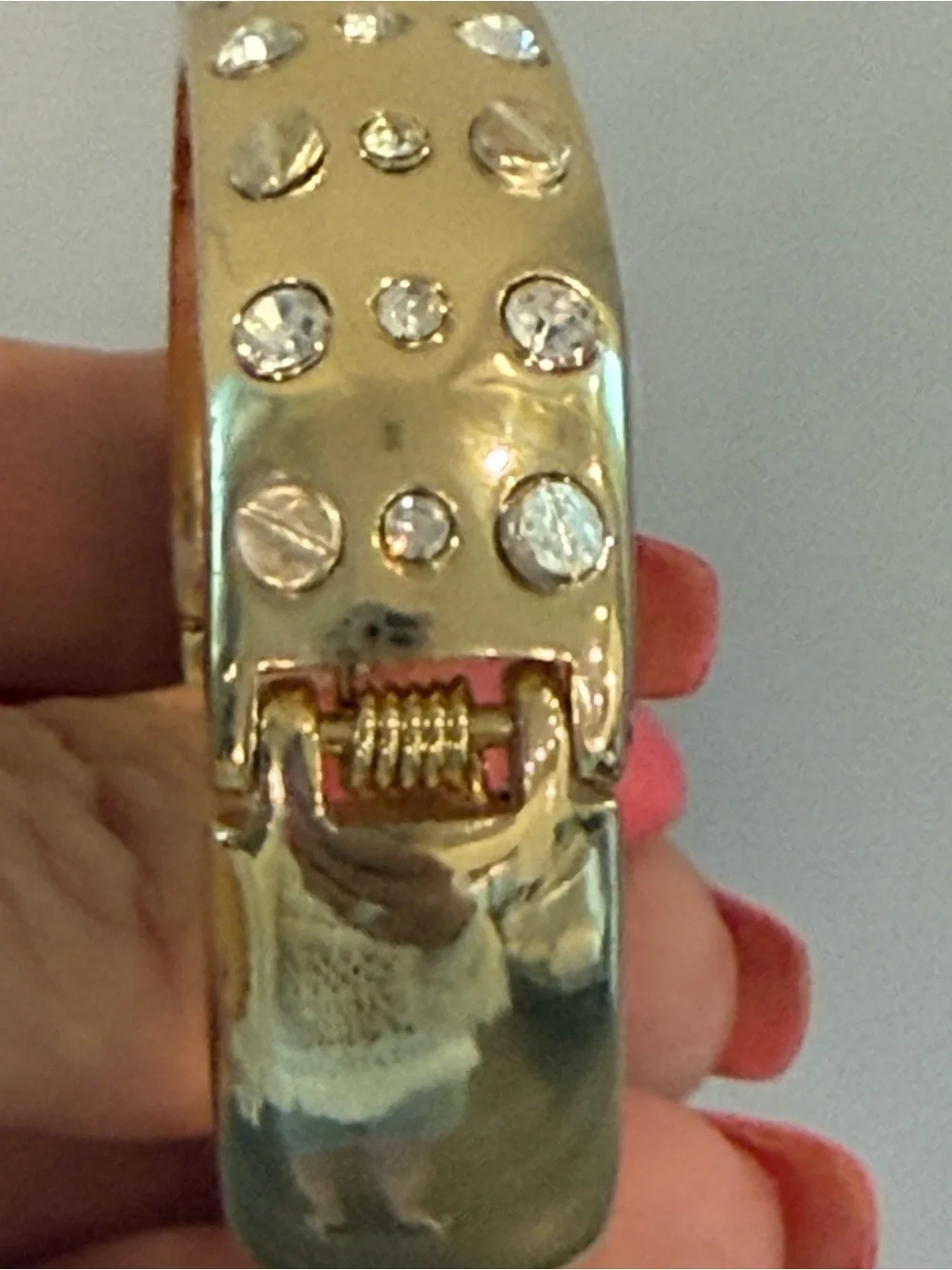 NWT Jennifer Miller Nail Head Bangle Bracelet